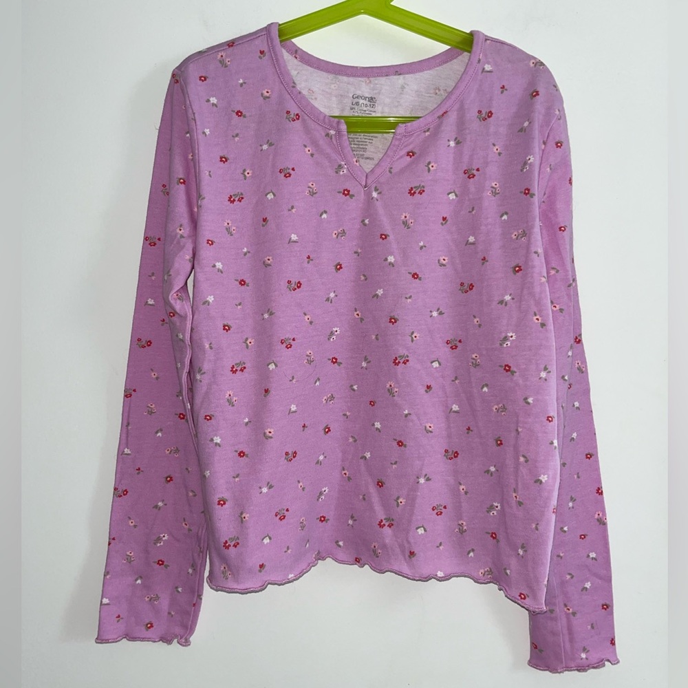 George girls long sleeve tee